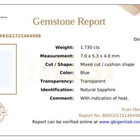 Certification — Ruby & Sapphire Lab Reports