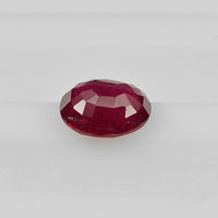 0.88 cts Natural Thai Ruby Loose Gemstone Oval Cut