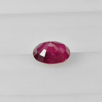 0.75 cts Natural Thai Ruby Loose Gemstone Oval Cut