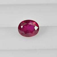 0.75 cts Natural Thai Ruby Loose Gemstone Oval Cut