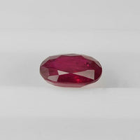 0.91 cts Natural Thai Ruby Loose Gemstone Oval Cut