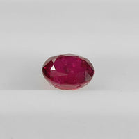 0.95 cts Natural Thai Ruby Loose Gemstone Oval Cut