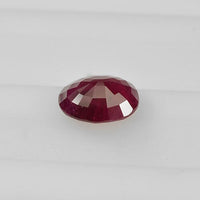 0.87 cts Natural Thai Ruby Loose Gemstone Oval Cut