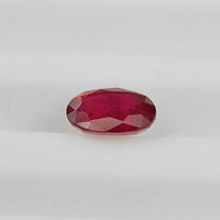 0.98 cts Natural Thai Ruby Loose Gemstone Oval Cut