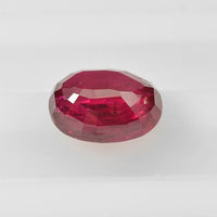 3.06 cts Natural Madagascar Ruby Loose Gemstone Oval Cut | GRS Certified