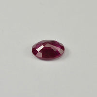 0.86 cts Natural Burma Ruby Loose Gemstone Oval Cut