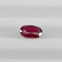 0.97 cts Natural Thai Ruby Loose Gemstone Oval Cut