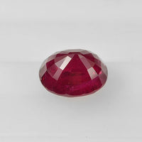 1.35 cts Natural Thai Ruby Loose Gemstone Oval Cut