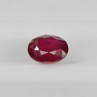 1.35 cts Natural Thai Ruby Loose Gemstone Oval Cut