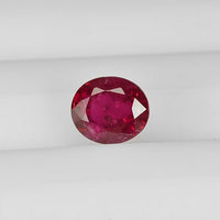 0.95 cts Natural Thai Ruby Loose Gemstone Oval Cut