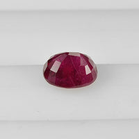 0.97 cts Natural Thai Ruby Loose Gemstone Oval Cut