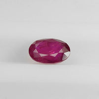 0.96 cts Natural Thai Ruby Loose Gemstone Oval Cut