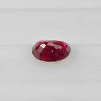 0.98 cts Natural Thai Ruby Loose Gemstone Oval Cut