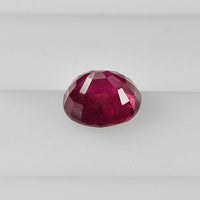 1.20 cts Natural Thai Ruby Loose Gemstone Oval Cut