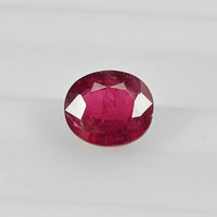 1.07 cts Natural Thai Ruby Loose Gemstone Oval Cut