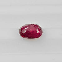 1.09cts Natural Thai Ruby Loose Gemstone Oval Cut