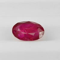 2.02 cts Natural Burma Ruby Loose Gemstone Oval Cut