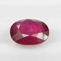 4.44 cts Natural Mozambique Ruby Loose Gemstone Oval Cut | GRS Certified