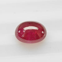 4.73 cts Natural Burma Ruby Loose Gemstone Cabochon Cut | GRS Certified