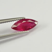 1.79 cts Natural Burma Ruby Loose Gemstone Marquise Cut