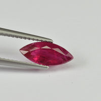 1.79 cts Natural Burma Ruby Loose Gemstone Marquise Cut