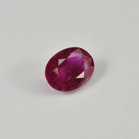 0.86 cts Natural Burma Ruby Loose Gemstone Oval Cut