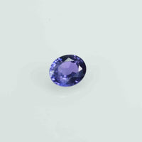 0.61 cts Natural Purple Sapphire Loose Gemstone Oval Cut