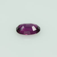 0.68 Cts Natural Thai Ruby Loose Gemstone Oval Cut