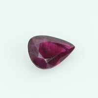 0.97 cts Natural Burma Ruby Loose Gemstone Pear Cut