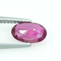 1.20 Cts Natural Ruby Loose Gemstone Oval Cut