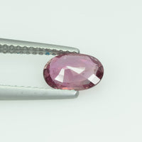 0.98 cts Natural Thai Ruby Loose Gemstone Oval Cut