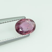 0.98 cts Natural Thai Ruby Loose Gemstone Oval Cut
