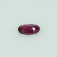 0.51 cts Natural Thai Ruby Loose Gemstone Oval Cut