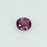 0.82 Cts Natural Thai Ruby Loose Gemstone Oval Cut