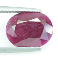 4.22 Cts Natural Ruby Loose Gemstone Oval Cut