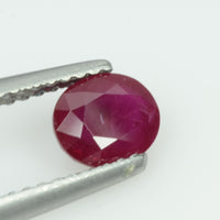 0.91 cts Natural Burma Ruby Loose Gemstone Oval Cut