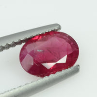 1.12 cts Natural Burma Ruby Loose Gemstone Oval Cut
