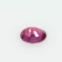 0.51 cts Unheated Natural Burma Ruby Loose Gemstone Oval Cut