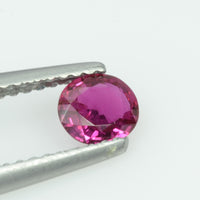 0.44 cts Natural Burma Ruby Loose Gemstone Oval Cut