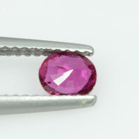 0.44 cts Natural Burma Ruby Loose Gemstone Oval Cut