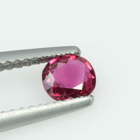 0.40 cts Natural Burma Ruby Loose Gemstone Ovalish Round Cut