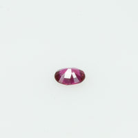 0.22 Cts Natural Burma Ruby Loose Gemstone Oval Cut