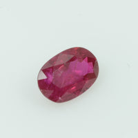 0.54 Cts Natural Vietnam Ruby Loose Gemstone Oval Cut