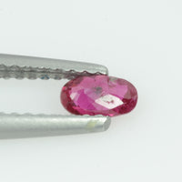 0.28 Cts Natural Vietnam Ruby Loose Gemstone Oval Cut