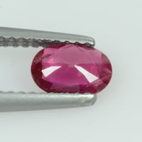 0.62 Cts Natural Vietnam Ruby Loose Gemstone Oval Cut