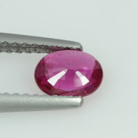 0.54 Cts Natural Vietnam Ruby Loose Gemstone Oval Cut