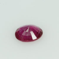 0.55 Cts Natural Vietnam Ruby Loose Gemstone Oval Cut