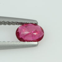 0.36 Cts Natural Vietnam Ruby Loose Gemstone Oval Cut
