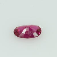 0.45 Cts Natural Vietnam Ruby Loose Gemstone Oval Cut