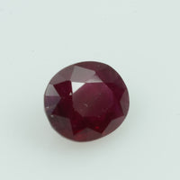 1.08 Cts Natural Burma Ruby Loose Gemstone Oval Cut